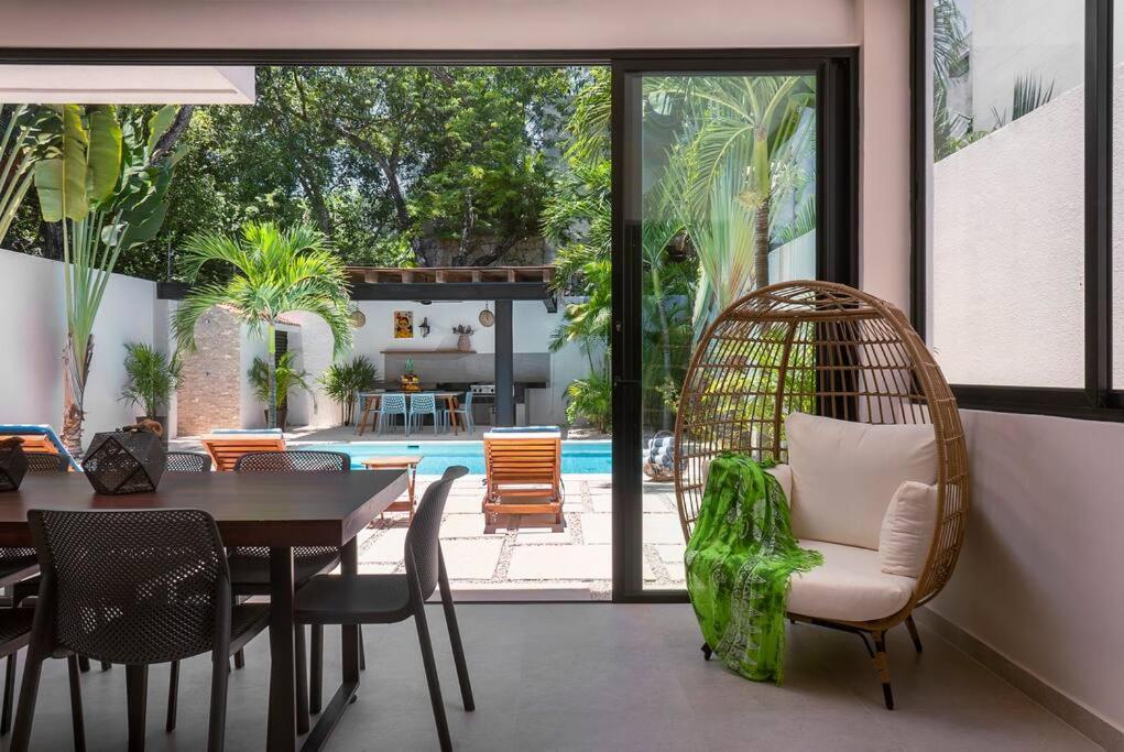 Wonderful Tropical Home 3Br, Garden, Private Pool. Tulum Extérieur photo