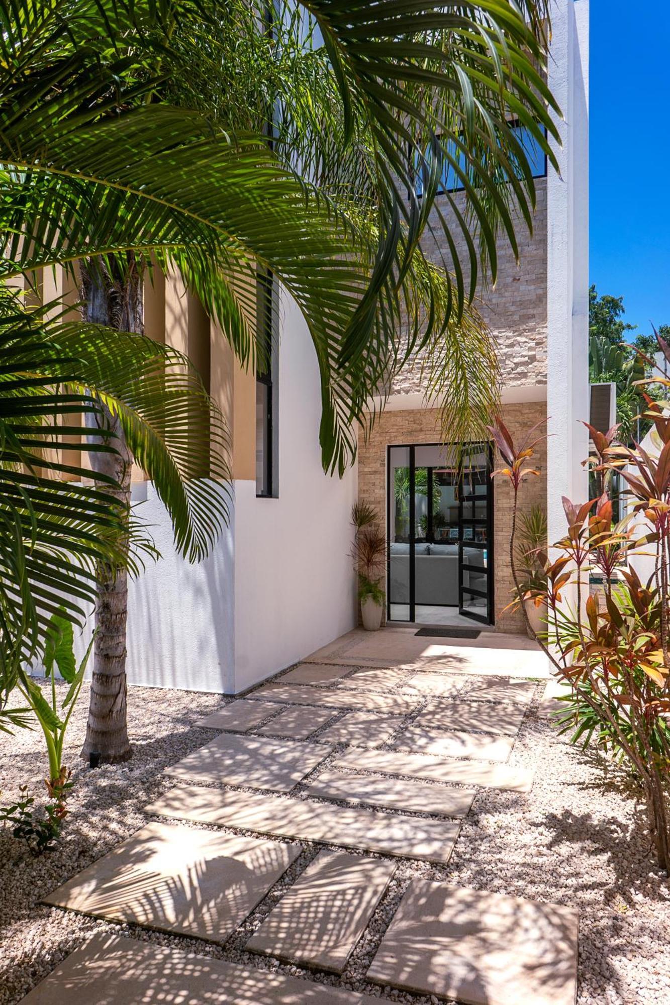 Wonderful Tropical Home 3Br, Garden, Private Pool. Tulum Extérieur photo