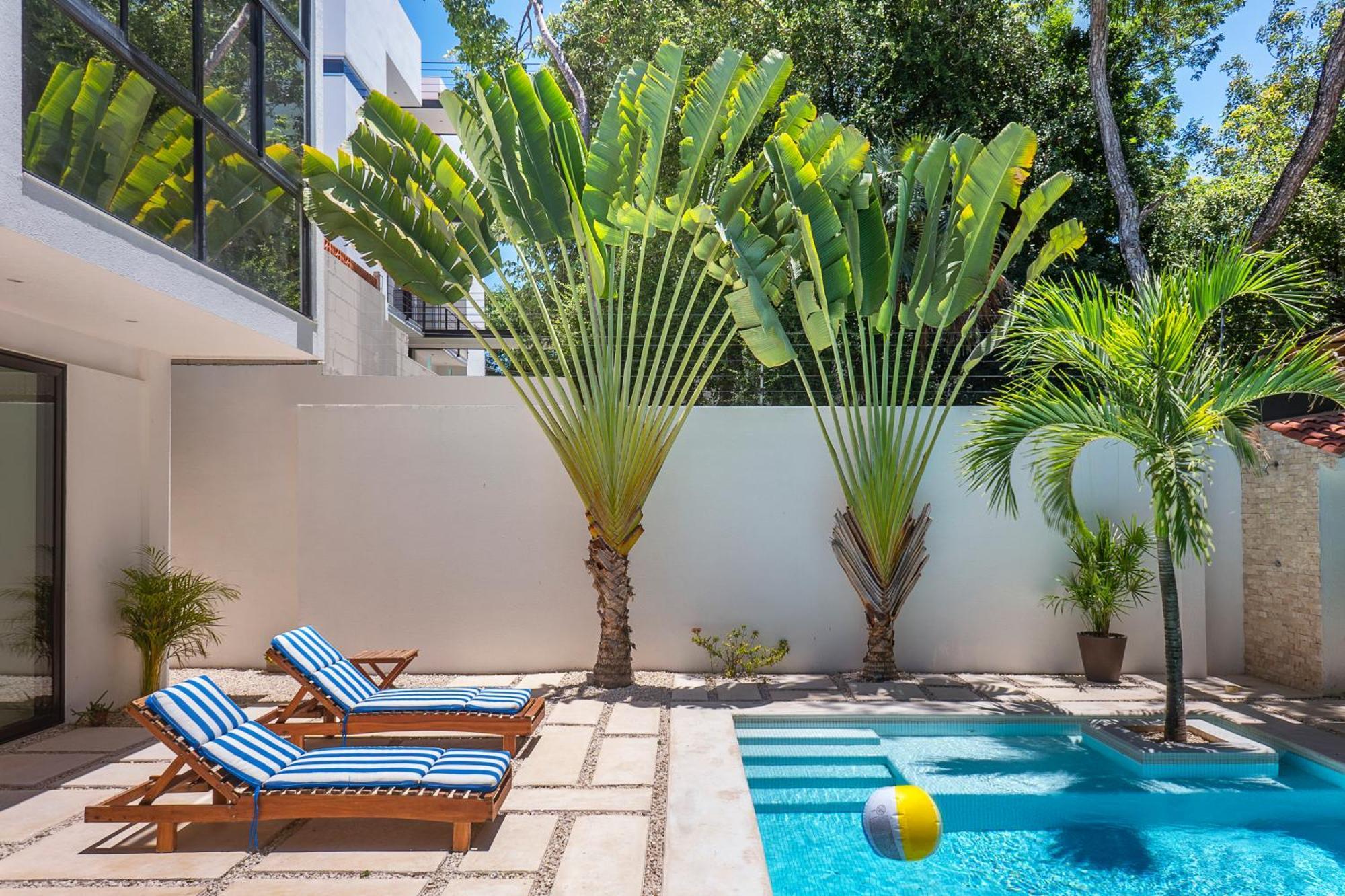 Wonderful Tropical Home 3Br, Garden, Private Pool. Tulum Extérieur photo